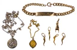 18k Gold Jewelry Assortment