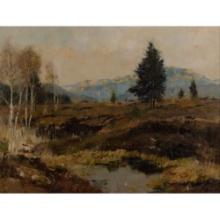 Josef Burger (German, 1887-1966) Oil on Canvas