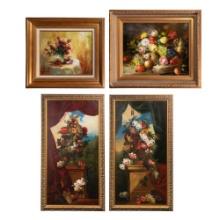 Floral Oil Painting Assortment