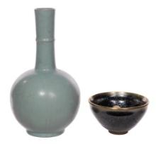 Chinese Song Dynasty Style Ru and Jian Ware Pottery