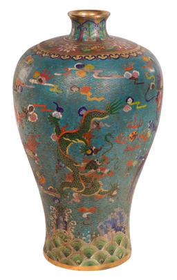 Chinese Cloisonne Meiping Vase