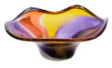 Murano Style Glass Bowl