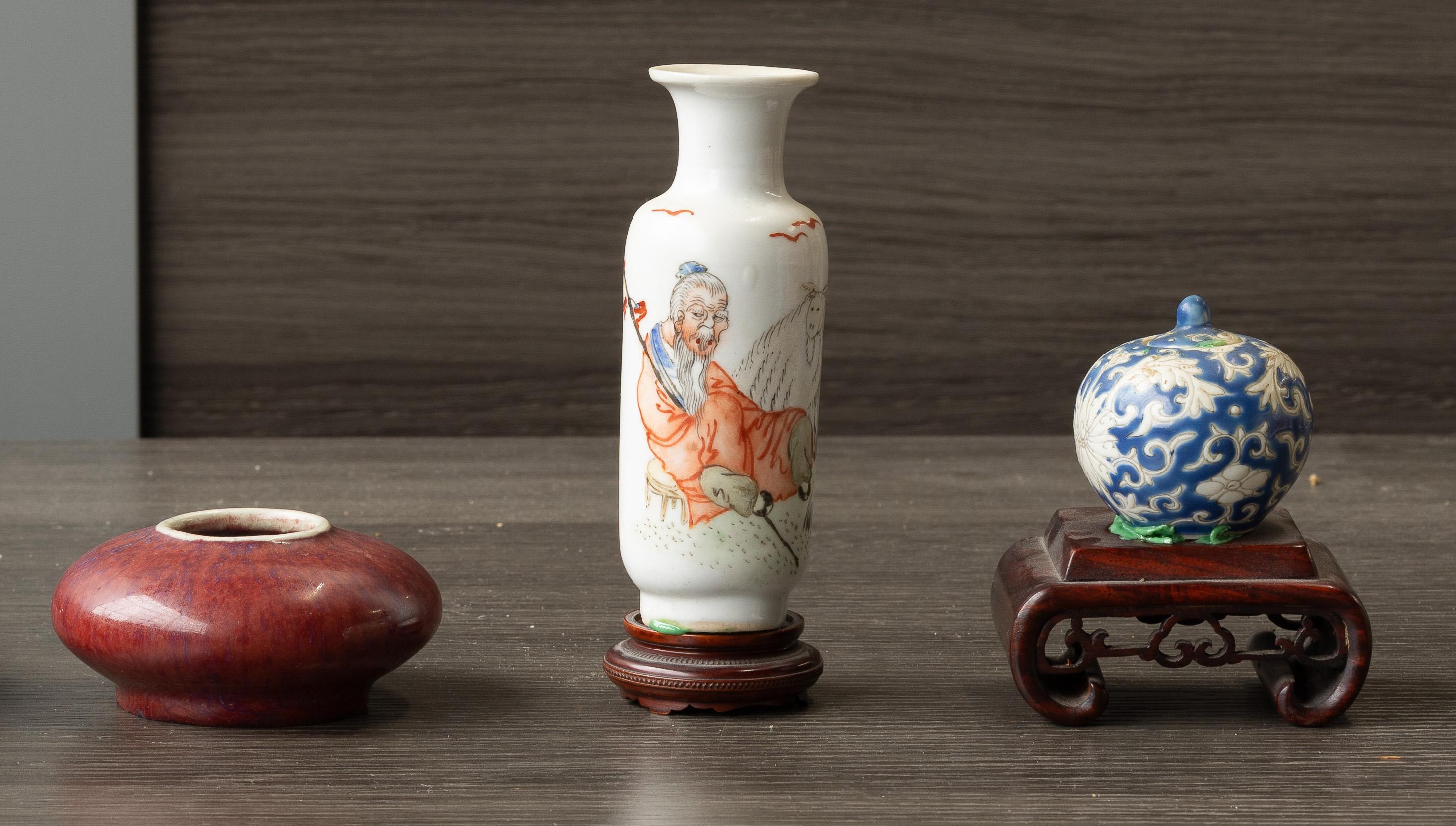 Asian Decorative Object Assortment