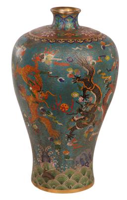 Chinese Cloisonne Meiping Vase