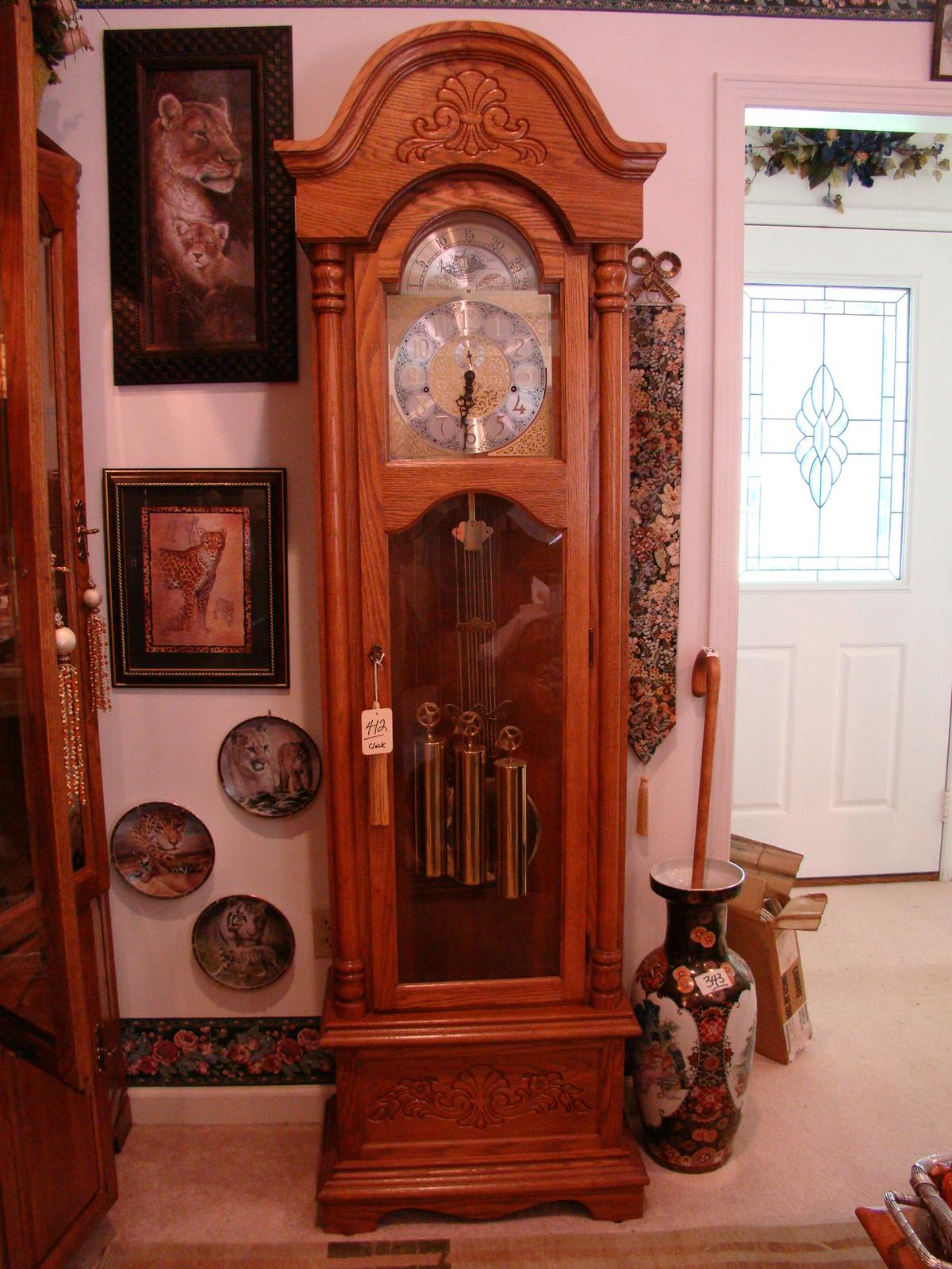 GRANDFATHER CLOCK