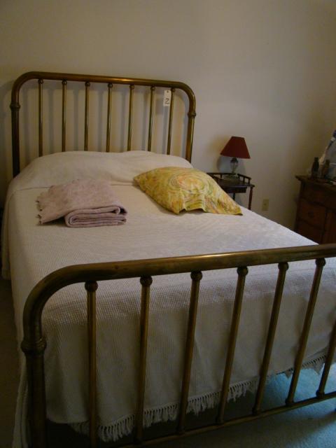 Full Size Brass Bed