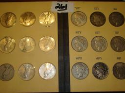 WOW! 26 SILVER PEACE DOLLARS