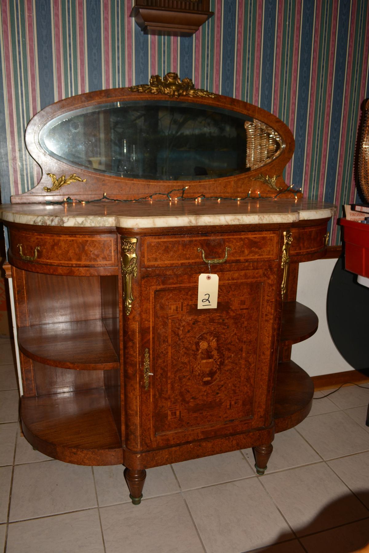 FRENCH STYLE INLAID SERVER