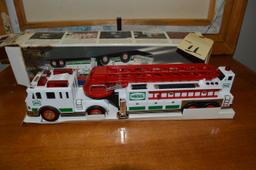 HESS FIRE TRUCK TOY IN BOX