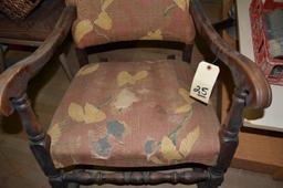 VINTAGE UPHOLSTERED ROCKER