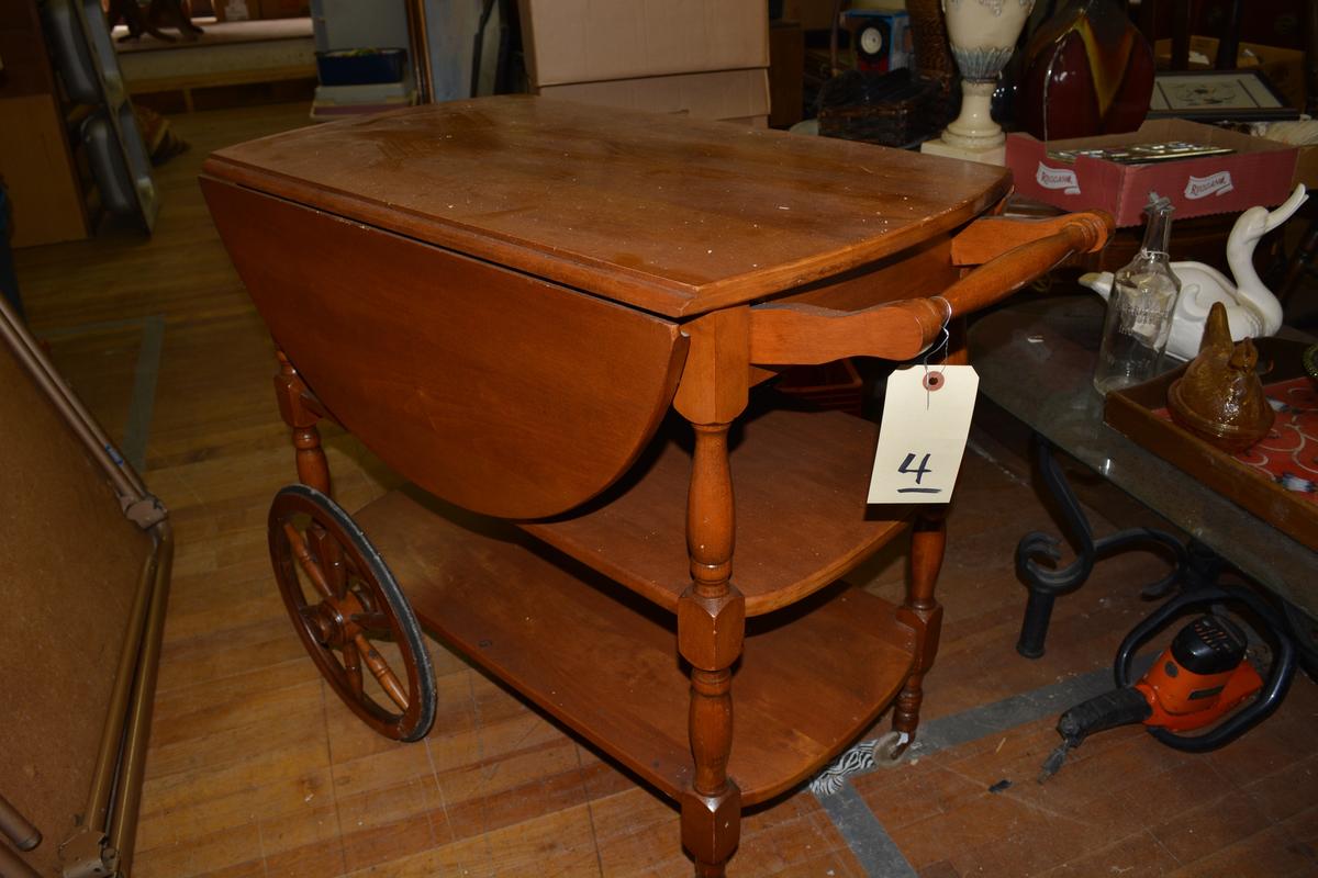 MAPLE COLOR TEA CART