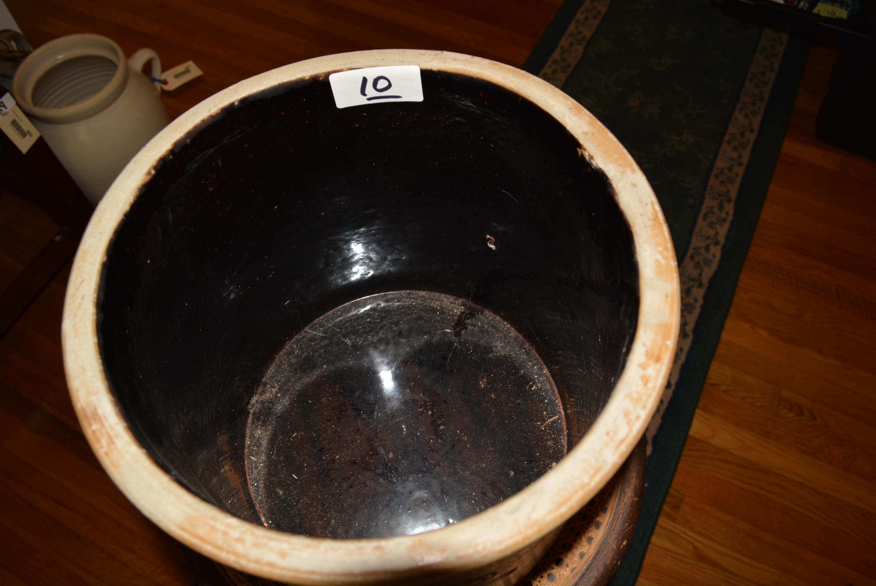 # 3 POTTERY CROCK