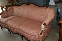 MAHOGANY 3 CUSHION SOFA