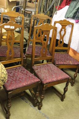 Set of 6 1920's Chairs