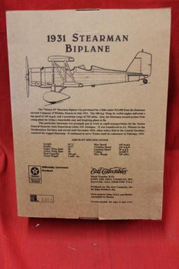 TEXACO BIPLANE