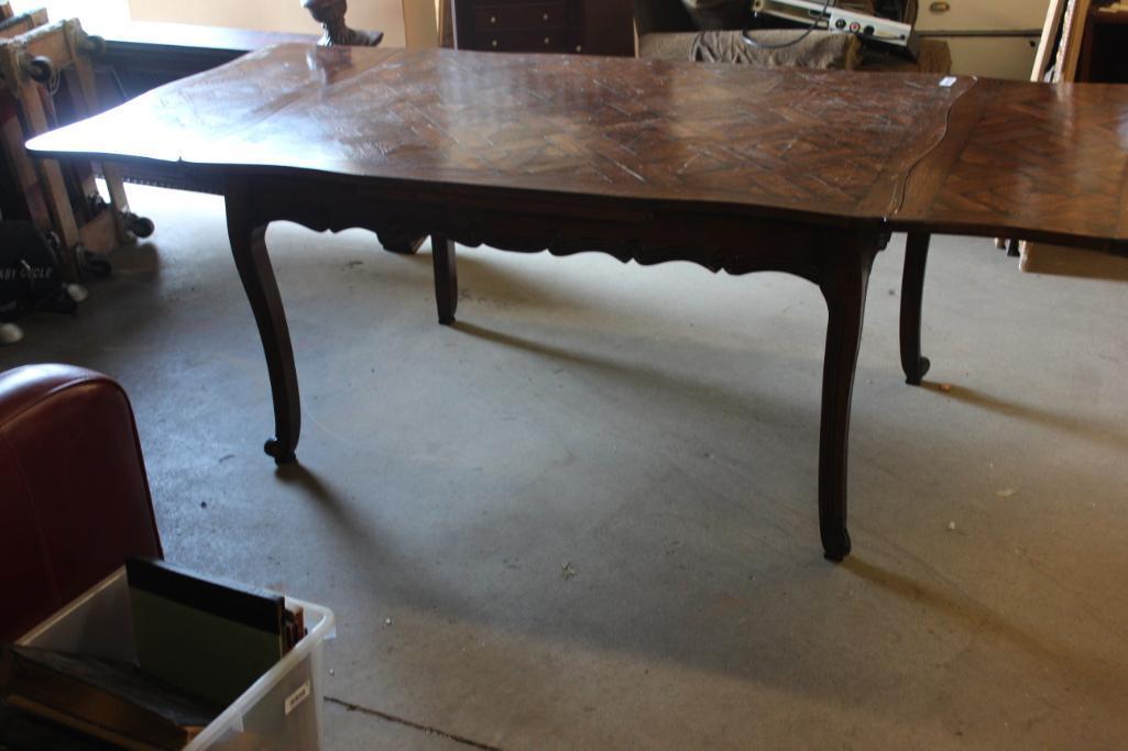 OAK REFACTORAY TABLE