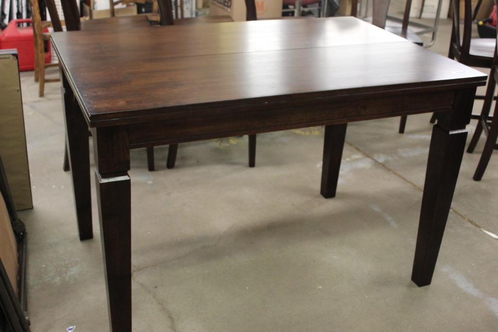 LARGE WOODEN DINNING TABLE