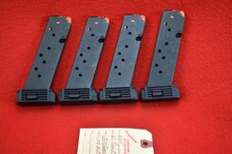 (4) Hi Point Magazines .45ACP