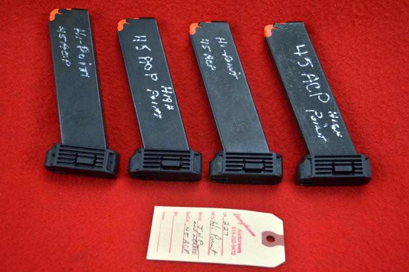 (4) Hi Point Magazines .45ACP