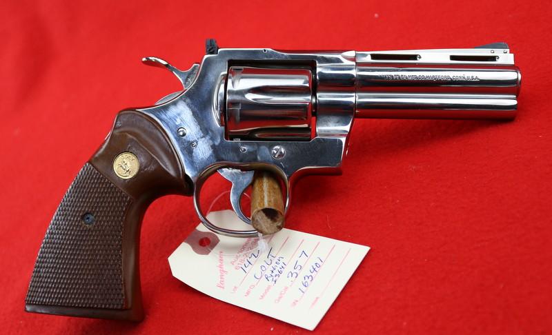 Colt Python Model I3641 Revolver With Original Factory Cardboard Box. 357 Mag