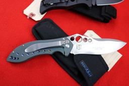 (2) Benchmade Folders 275BK Sibert Design And Benchmade 630 Skirmish