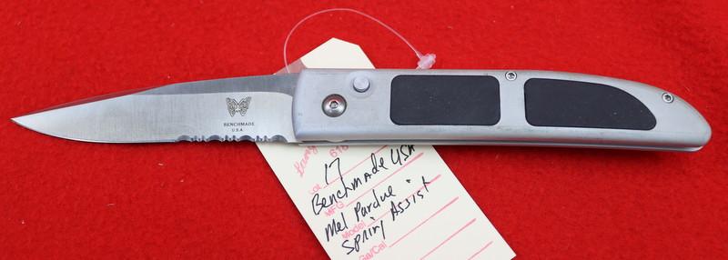 Benchmade USA Mel Pardue Spring Assist Knife