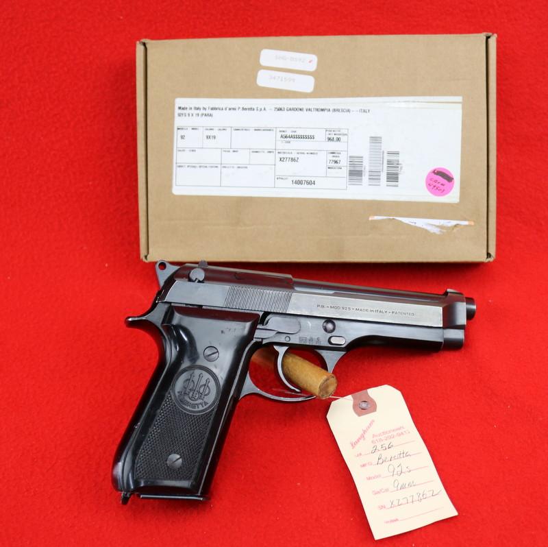 Beretta 92s Pistol 9mm