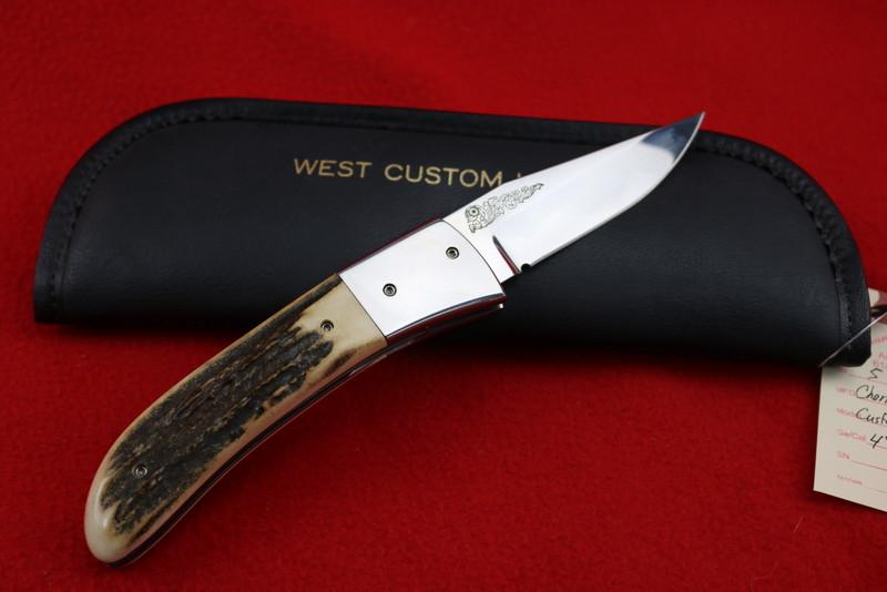 Charles West Custom Stag Lock Folder