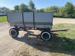 FLARE BOX WAGON AND RUNNING GEAR W/ HYD DUMP