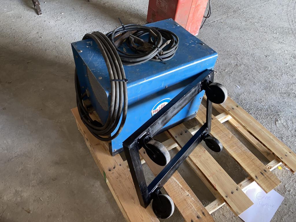 MILLER DIALARC 250P-AC/DC WELDER W/ ROLLING CART