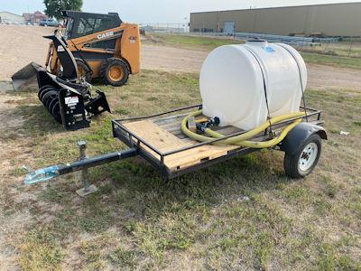 HOMEMADE 2 WHEEL UTILITY/ WATER TRAILER