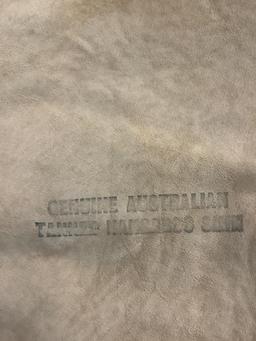 Genuine Australian tanner kangaroo skin