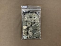 80 PCS. DATELESS BUFFALO 5 CENT