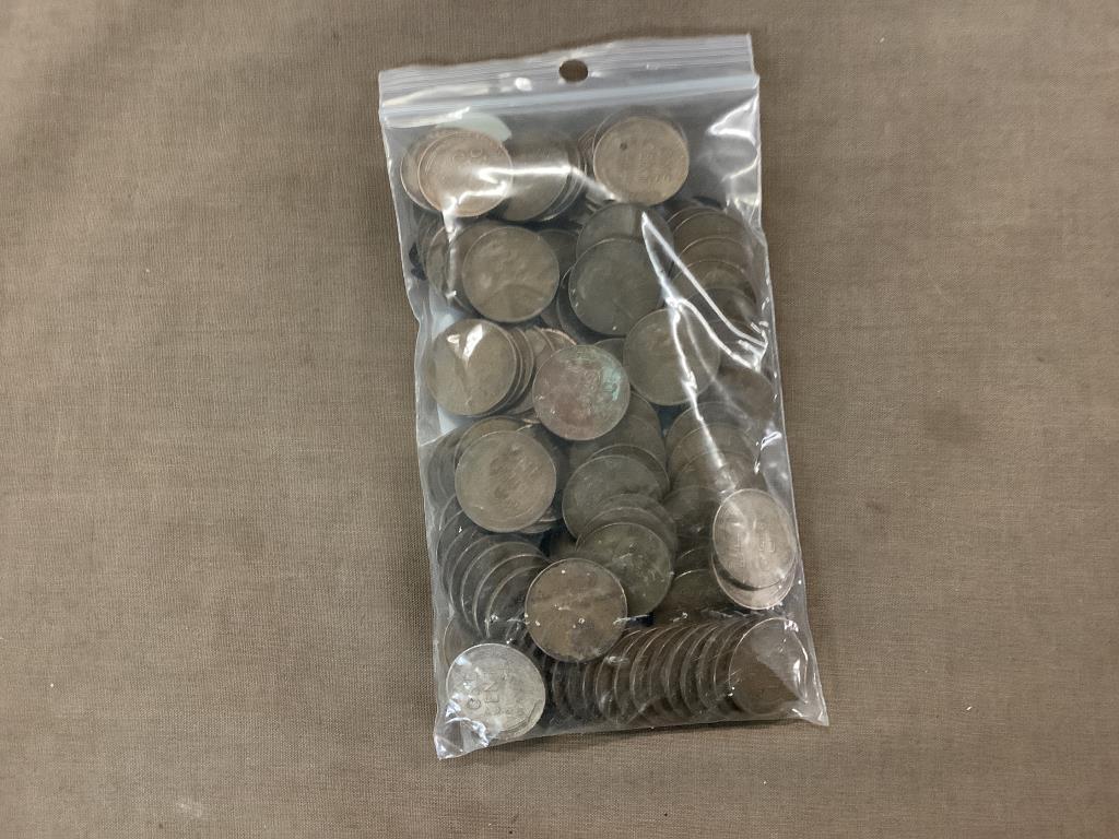 94 wheat pennies (1940-1949)
