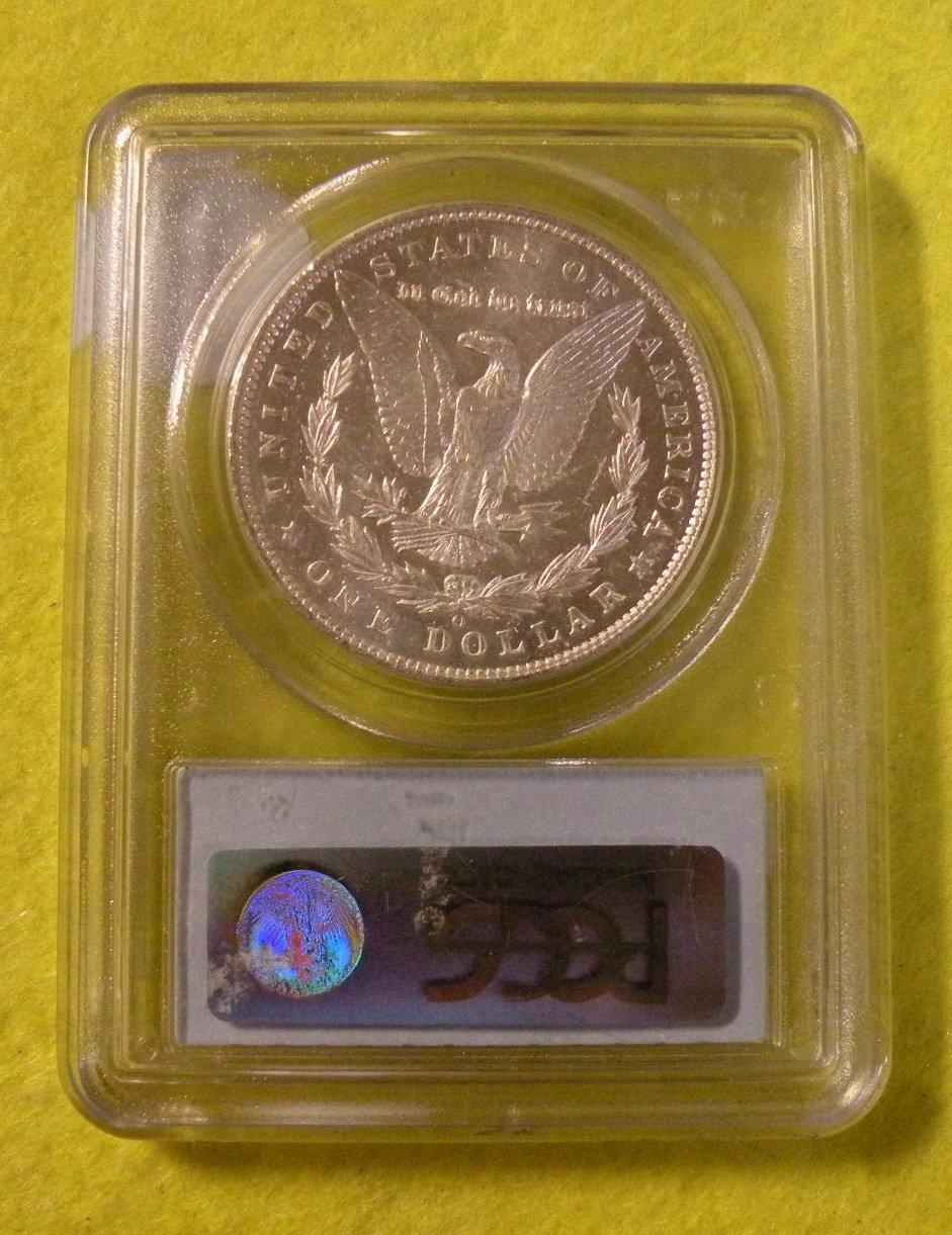 1904-O MORGAN SILVER DOLLAR - GRADED MS62 PL