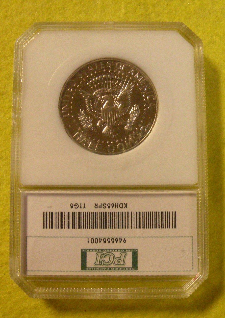 1968-S SILVER CLAD KENNEDY HALF DOLLAR - GRADED PR65 CAMEO