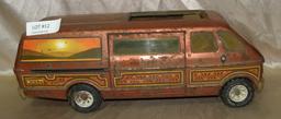 VTG. TONKA PRESSED METAL TOY VAN