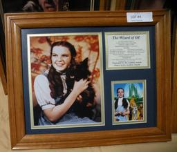 SET OF 5 WIZARD OF OZ FRAMED PICTURES