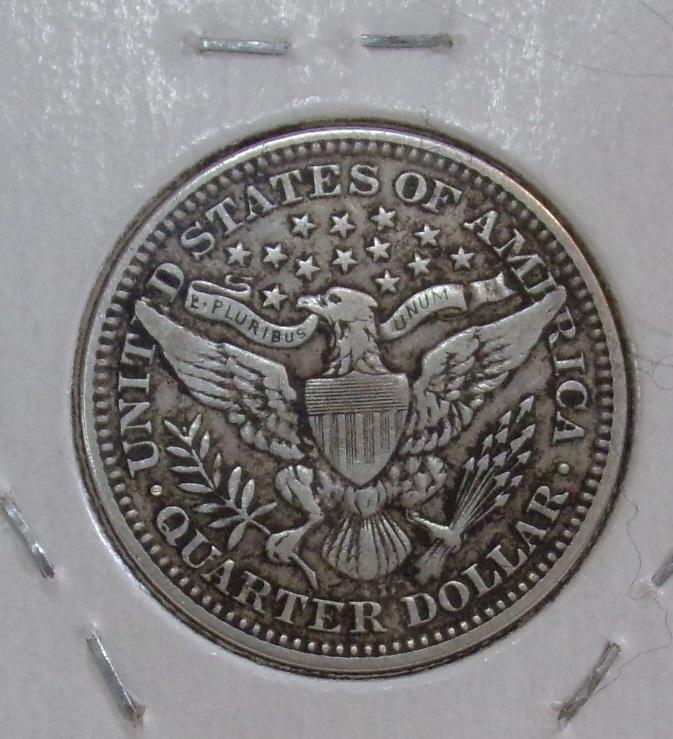 1916-D BARBER QUARTER