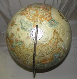 REPLOGLE GLOBES WORLD GLOBE W/STAND