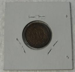 1860 ROUNDED BUST INDIAN HEAD CENT