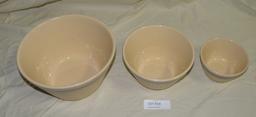 3 WATT OVENWARE NESTING BOWLS