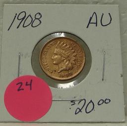 1908 INDIAN HEAD CENT