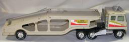 VTG. NYLINT AUTO TRANSPORT TRACTOR/TRAILER