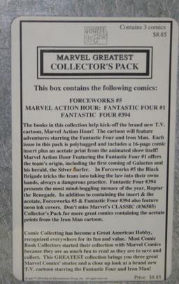 1993 MARVEL COMICS COLLECTOR'S PACK - FACTORY SEALED