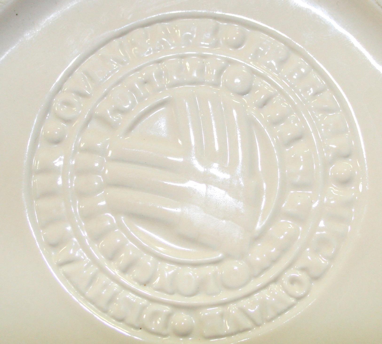 LONGABERGER POTTERY DIVIDED DISH