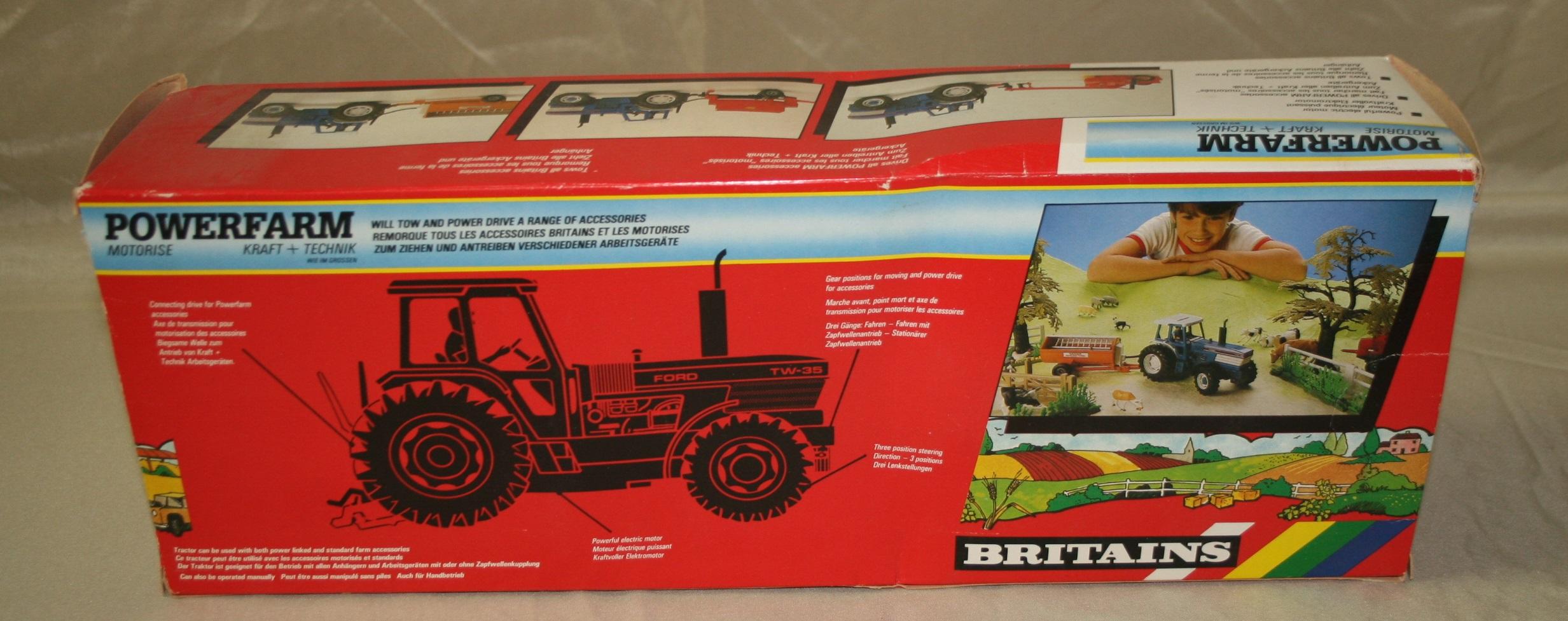 BRITAINS POWERFARM BATTERY OPERATED TOY W/BOX