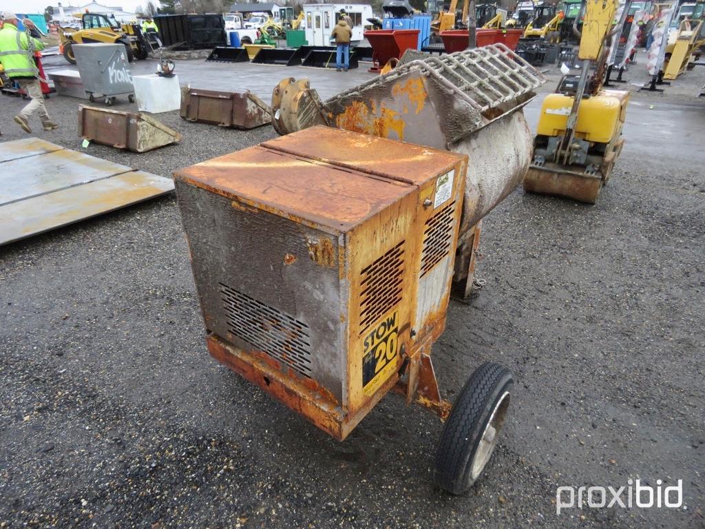 Stow Model 20 Mortar Mixer,