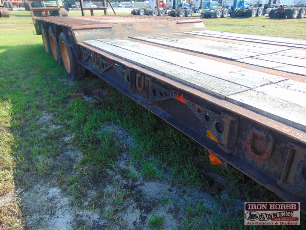 1997 OT Lowboy Trailer - VIN: 1Z9CD4829VA012501, CDL-480, 3 Axles