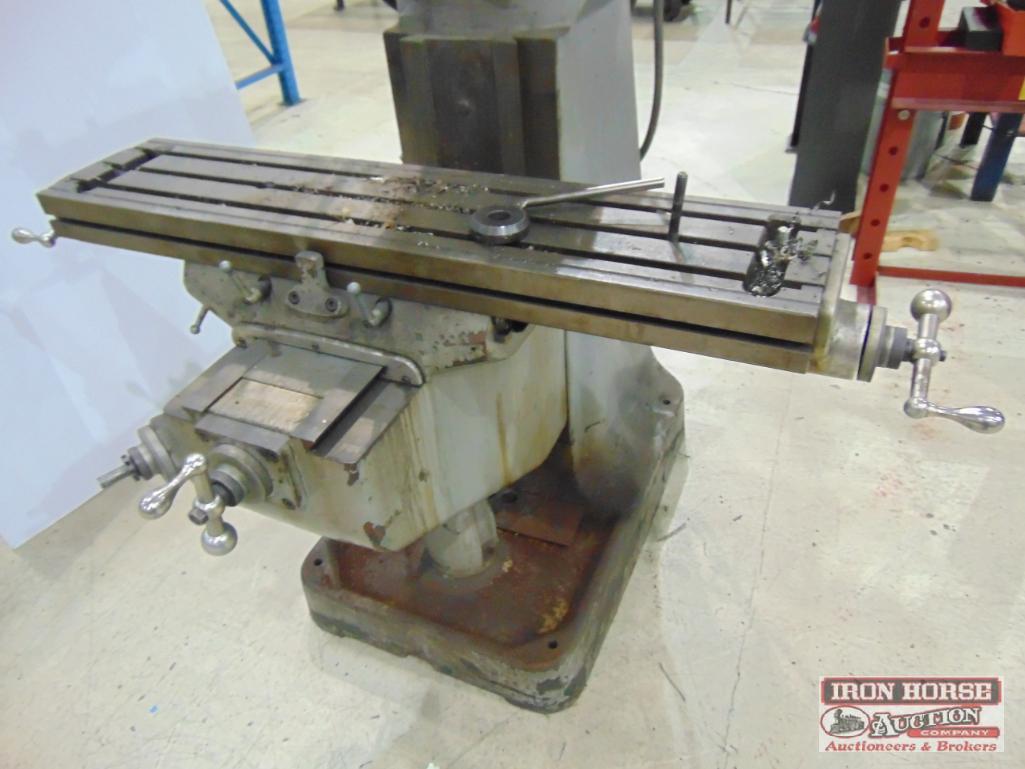 Bridgeport 9" X 36" Vertical Milling Machine